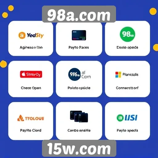 Exploração das opções de pagamento no 98a.com